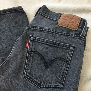 501 Washed Black Levi’s